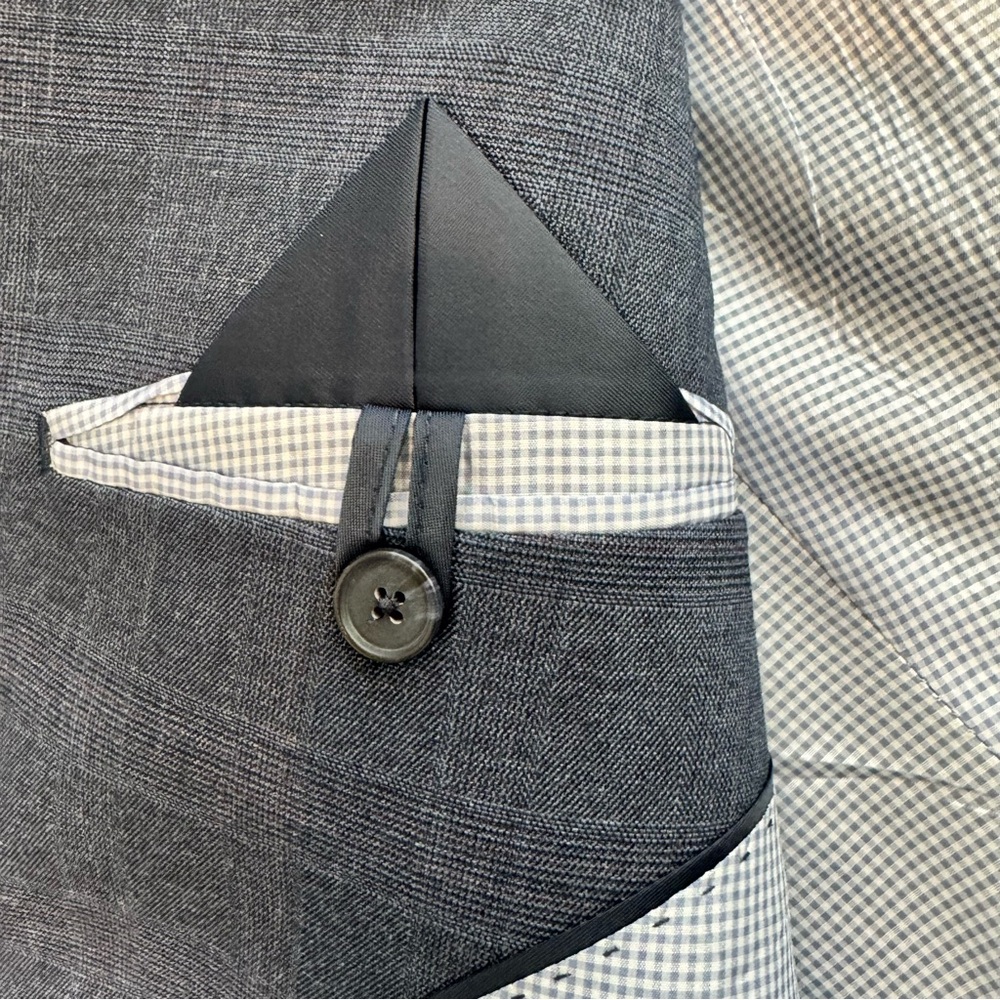 Banana Republic Dark Blue Slim Fit Men's Blazer - Picture 16 of 16